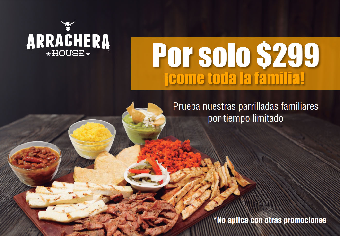 Promocion Parrillada Arrachera House
